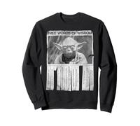 Star Wars Yoda Free Words of Wisdom Poster Sweatshirt