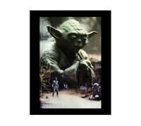 Star Wars - Yoda Key Art - Impression Encadr?E 30x40cm
