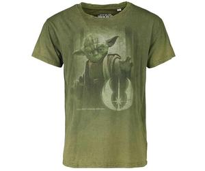 Star Wars Yoda - May The Force Be with You Homme T-Shirt Manches Courtes Vert M