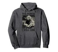 Star Wars Yoda The Force I Will Use Sweat à Capuche