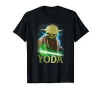 Star Wars Yoda With Lightsaber T-Shirt
