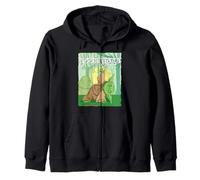 Star Wars Yoda Yoga Peaceful Stretching Session Poster Sweat à Capuche