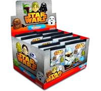 Star Wars Young Jedi Adventures - (Présentoir de 16 boîtes surprises Wikkeez - 32 personnages au total - Les présentoirs sont endommagés)