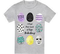 Star Wars - "Your Lack Of Easter Eggs Disturbing" T-shirt pour homme TV3967 (XXL) (Sport Heide)