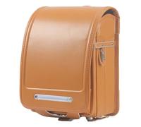 Star-Wind Ransel Randoseru Sac d'école japonais automatique pour garçons et filles Senior Cuir PU Léger Housse de pluie