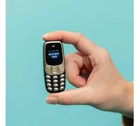 Star8 Mini Téléphone Portable L8star BM10 Bluetooth changeur de Voix indétectable (Noir-doré)
