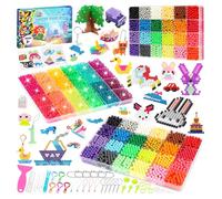Staranry Kit de Recharge 7200 Perles d’Eau, 36 Couleurs Perles d’Eau Magiques d’Artisanat, Jouet DIY Créatif pour Enfants et Débutants