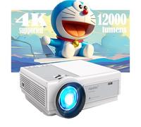 Staratlas Mini vidéoprojecteur 12000L avec WiFi et Bluetooth, Full HD 1920 x 1080P Home Cinéma Vidéoprojecteur pour iOS, Android, Windows, Mnini Projecteur Compatible avec HDMI/USB/AV/TV Stick/PS5