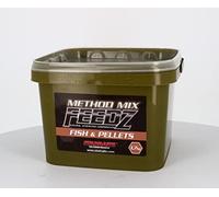 StarBaits Pellets Feedz Method Fish - Pellets - 1.7Kg - Noir - 64923