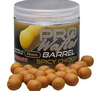Starbaits Pro Spicy Chicken Barrel Balls Wafter 14mm