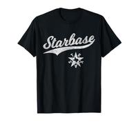STARBASE Texas BOCA Chica Starship SPACEPORT Script Cursive T-Shirt