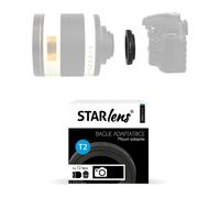 Starblitz - Bague d'adaptation d'objectif attache T2 - Canon EF