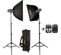 Kit studio 2 x 400 watts seconde
