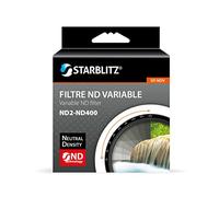 Starblitz SFINDV49 Filtre à Densité Neutre Variable gradué ND2 à ND400 pour Objectif 49 mm Noir