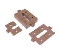 Starblock - Cales lambourdes 3 mm pour terrasse | Lot de 40 pcs