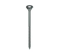 Starblock - Vis à bois/agglo, 4x30, Tête fraisée, Empreinte Torx, Acier zingué, Filetage partiel, Boîte de 500