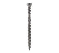 Starblock - Vis terrasse, 5x80, Acier Inoxydable A2, Double filet, Tête réduite, Empreinte Torx, FixBox de 200