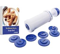 StarBlue Churrera, Appareil a Churros et Chichi, Avec Livre De Recettes Inclus, Accessoire Permettant De Realiser Des Churros De 8 Formes Differentes