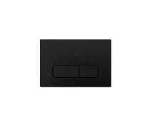 StarBlueDisc Plaque de déclenchement pour éléments muraux Geberit Delta UP100 et Sigma UP320 (noir mat)