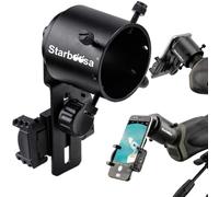 Starboosa Adaptateur de lunette de visée téléphone-à-repérage pour digiscopie - Convient aux oculaires de 29 à 53 mm OD (1,25 po à 2") - Corps en aluminium robuste avec coussinets de protection