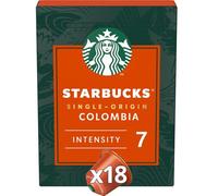 STARBU - Café Colombie Corsé Intensité 7, Arômes Riches et Équilibrés (Boîte 18 Capsules) - Le lot de 3