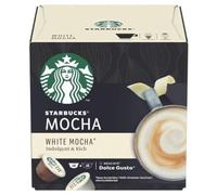 Starbucks - 12 capsules - Mocha Chocolat Blanc - STARBUCKS DOLCE GUSTO®