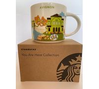 STARBUCKS Avignon Mug YAH You Are here Collection 414 ml