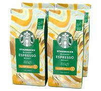 STARBUCKS Blonde Espresso Roast, Torréfaction Blonde, Café en Grains 450g (Pack de 4)