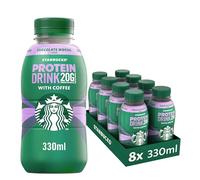 Starbucks® - Boisson Protein bouteille rPET 330 ml - Chocolat Mocha - Café Hyper-protéiné Prêt-à-Boire - Vendu en lot de 8