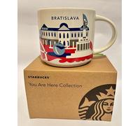STARBUCKS Bratislava Tasse avec inscription « YAH You Are here Collection » 414 ml