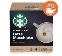 Starbucks by Nescafe Dolce Gusto 12 Kapseln Latte Macchiato Smooth Creamy