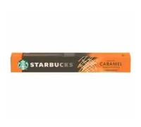STARBUCKS Café Capsules compatibles NESPRESSO Caramel Intensité 5 - Le paquet de 10 capsules, 51g