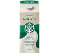 STARBUCKS Caffè Latte Boisson lactée au café arabica stérilisée UHT 750 ml