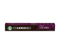 Starbucks Caffè Verona Cafetière à café foncé Compatible avec Nespresso 10 Capsules