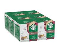 STARBUCKS Cappuccino by Nescafé Dolce Gusto, Capsules de Café 6 x 12 (72 Capsules)