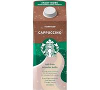 Starbucks® - Cappucino - Multiserve 750 ml - Café au Lait et au Cacao en Brique Refermable Prêt-à-Boire - Vendu à l'Unité