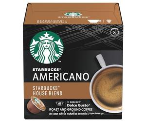 STARBUCKS Capsules Stabucks by Dolce Gusto house blend - Boîte de 12 capsules