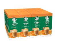 STARBUCKS Caramel Latte Spécialités Instantanées Gourmandes 12 x 5 (60 Sachets)