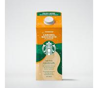 Starbucks® - Caramel Macchiato - Multiserve 750 ml - Café au Lait et au Caramel en Brique Refermable Prêt-à-Boire - Vendu à l'Unité (Lot de 6)