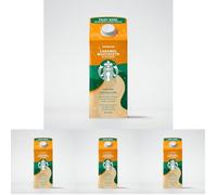 Starbucks® - Caramel Macchiato - Multiserve 750 ml - Café au Lait et au Caramel en Brique Refermable Prêt-à-Boire - Vendu à l'Unité (Lot de 4)