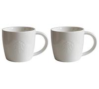Starbucks Collection Tall Fore Here Lot de 2 Paires de Verres Courts Blanc - 2 - Tall/12oz/355ml