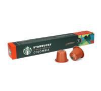 Starbucks Colombia Single-Origin Coffee 7 Lot de 10 capsules de café compatibles avec Nespresso