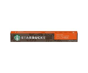 Starbucks Colombia Single-Origin Coffee 7 Lot de 10 capsules de café compatibles avec Nespresso