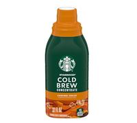 Starbucks Concentré d'infusion à froid - Dolce de caramel, 32 FL OZ