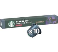 Starbucks Décaféiné Espresso Roast pour Nespresso. 10 Capsules