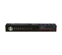 Starbucks Decaf Espresso Roast, Dark Roast, Cafetière rougeuse, Nespresso Compatible avec décapsulé, Capsules de café, 10 Capsules