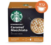 Starbucks Dolce Gusto Caramel Macchiato Arabica Café 12 Dosettes