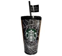 Starbucks Édition limitée exclusive 2021 Glow in the Dark Gobelet Grande toile d'araignée 473 ml - Halloween