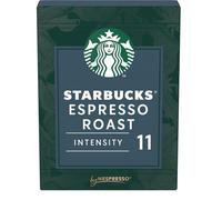 STARBUCKS - Espresso Intense Intensité 11 pour machine Nespresso, Arôme Riche et Corsé (18 Capsules) - Le Lot De 3