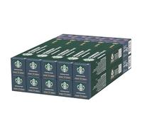 STARBUCKS Espresso Roast by Nespresso, Torréfaction Brune, Capsules de Café 10 x 10 (100 Capsules)